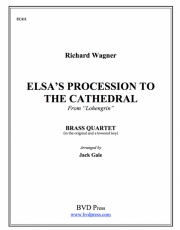 エルザの大聖堂への行列(リヒャルト・ワーグナー) （金管四重奏）【Elsa's Procession to the Cathedral】