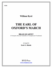 オックスフォード伯爵の行進曲（金管四重奏）【Earl of Oxford's March】