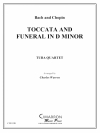 トッカータと葬儀・ニ短調（ユーフォニアム＆テューバ四重奏)【Toccata and Funeral in D Minor】