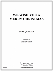 ウィー・ウィッシュ・ア・メリー・クリスマス（ユーフォニアム＆テューバ四重奏)【We Wish You A Merry Christmas】
