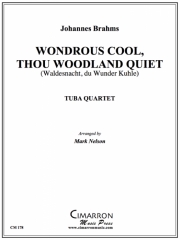 Wondrous Cool, Thou Woodland Quiet（ユーフォニアム＆テューバ四重奏)【Wondrous Cool, Thou Woodland Quiet】