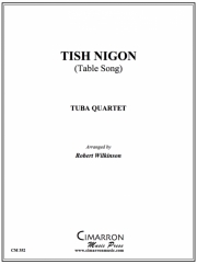 テーブル・ソング（ユーフォニアム＆テューバ四重奏)【Tish Nigon (Table Song)】