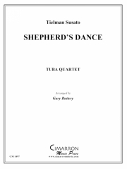 羊飼いの踊り（ティールマン・スザート）（ユーフォニアム＆テューバ四重奏)【Shepherd's Dance】