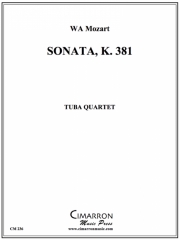 ソナタ・K. 381（ユーフォニアム＆テューバ四重奏)【Sonata, K. 381】