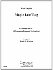 メープル・リーフ・ラグ （金管四重奏）【Maple Leaf Rag】