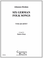 ドイツ民謡（ユーフォニアム＆テューバ四重奏)【Six German Folk Songs】