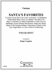 サンタズ・フェイヴァリット（ユーフォニアム＆テューバ四重奏)【Santa's Favorites】