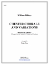 チェスター・コラールとバリエーション（金管四重奏）【Chester Chorale and Variations】