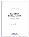 カンツォーナ・ベルガマスカ（金管四重奏）【Canzona Bergamasca】
