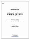 婚礼の合唱（金管四重奏）【Bridal Chorus】