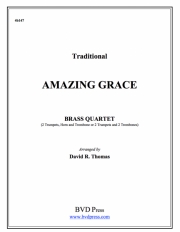アメイジング・グレイス（金管四重奏）【Amazing Grace】
