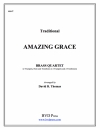 アメイジング・グレイス（金管四重奏）【Amazing Grace】