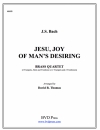 主よ人の望みの喜びよ（金管四重奏）【Jesu, Joy of Man's Desiring】
