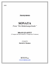 「吟遊詩人の歌」よりソナタ（金管四重奏）【Sonata from Die bankelsangerlieder】