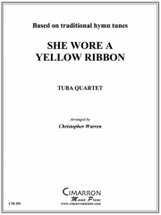 黄色いリボン（ユーフォニアム＆テューバ四重奏)【She Wore a Yellow Ribbon】