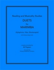 マリンバの為のデュエット (マリンバ二重奏)【DUETS FOR MARIMBA】