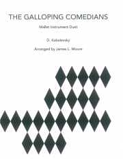 道化師のギャロップ（ドミトリー・カバレフスキー） (打楽器二重奏)【The Galloping Comedians】