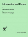序奏とロンド（エリオット・デル・ボルゴ） (打楽器六重奏)【Introduction and Rondo】