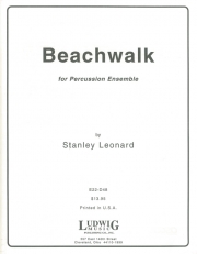 海辺の散歩 （レナード・スタンリー）(打楽器五重奏)【Beachwalk】