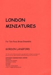 ロンドンの小景（金管十重奏）【LONDON MINIATURES】