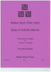 オックスフォード伯爵の行進曲（ウィリアム・バード） (トランペット四重奏）【Earle of Oxford's Marche】