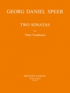 2つのソナタ（ダニエル・シュペール） (トロンボーン三重奏）【Two Sonatas】