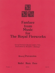 ファンファーレ（王宮の花火の音楽より）（金管十重奏+ティンパニ）【Fanfare from Music for The Royal Fireworks】