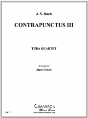 コントラプンクトゥス・Ⅲ（ユーフォニアム＆テューバ四重奏)【Contrapunctus III】