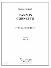 カンツォン・コルネット（ユーフォニアム＆テューバ四重奏)【Canzon Cornetto】