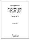 カンツォン・ペル・ソナーレ・No.1（ユーフォニアム＆テューバ四重奏)【Canzon per Sonare No. 1 (La Spiritata)】