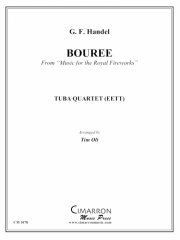 ブーレ「王宮の花火の音楽」（ユーフォニアム＆テューバ四重奏)【Bouree from Music for the Royal Fireworks】