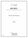 ブーレ「王宮の花火の音楽」（ユーフォニアム＆テューバ四重奏)【Bouree from Music for the Royal Fireworks】
