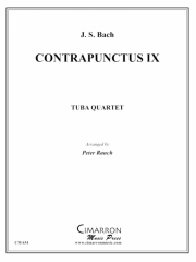 コントラプンクトゥス・9（ユーフォニアム＆テューバ四重奏)【Contrapunctus 9】
