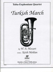 トルコ行進曲（ユーフォニアム＆テューバ四重奏)【TURKISH MARCH】