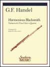 調子の良い鍛冶屋 (ヘンデル) (フルート四重奏)【The Harmonious Blacksmith】