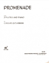 プロムナード  (シーザー・ジョヴァンニーニ)  (フルート三重奏+ピアノ)【Promenade】