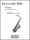 ヴィヴァーチェ（ヨハン・L・ベラ）  (サックス三重奏)【Vivace】