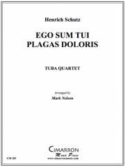 私があなたを苦しめた一撃（ハインリヒ・シュッツ）（ユーフォニアム＆テューバ四重奏)【Ego Sum Tui Plagas Doloris】