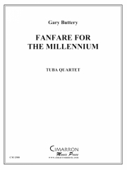 新世紀のためのファンファーレ (ギャリー・バテリー)（ユーフォニアム＆テューバ四重奏)【Fanfare for the Millennium】
