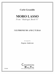 私は死んでしまう「マドリガル第１集」より（ユーフォニアム＆テューバ五重奏)【Moro Lasso from Madrigal Book 1】