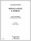 ピアノとフォルテのソナタ（ユーフォニアム＆テューバ八重奏)【Sonata Pian e Forte】