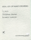 主よ人の望みの喜びよ（バッハ）  (サックス四重奏)【Jesu, Joy of Man's Desiring】