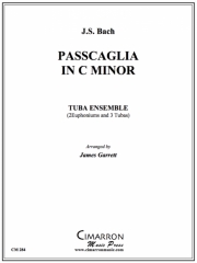 パッサカリア・ハ短調（ユーフォニアム＆テューバ五重奏)【Passacaglia in C Min】