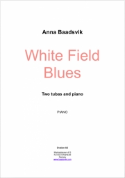 ホワイト・フィールド・ブルース（テューバ二重奏+ピアノ)【White Field Blues】