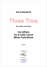 ３つのトリオ  (アンナ・ボーツヴィック)（テューバ二重奏+ピアノ)【Three trios bundle】