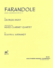 ファランドール「アルルの女」より（ジョルジュ・ビゼー） (クラリネット四重奏）【Farandole】