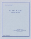 3つの小品（ウジェーヌ・ボザ） (フルート四重奏)【Trois Pieces】