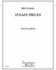 低音楽器のための15の小品（ユーフォニアム＆テューバ四重奏)【15 Pieces for Bass Clef Instruments】