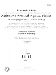 ワルツ・ミー・アラウンド・アゲイン、プリーズ（ユーフォニアム＆テューバ六重奏)【Waltz Me Around Again, Please】
