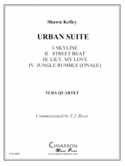 アーバン組曲（ショーン・ケリー）（ユーフォニアム＆テューバ四重奏)【Urban Suite】